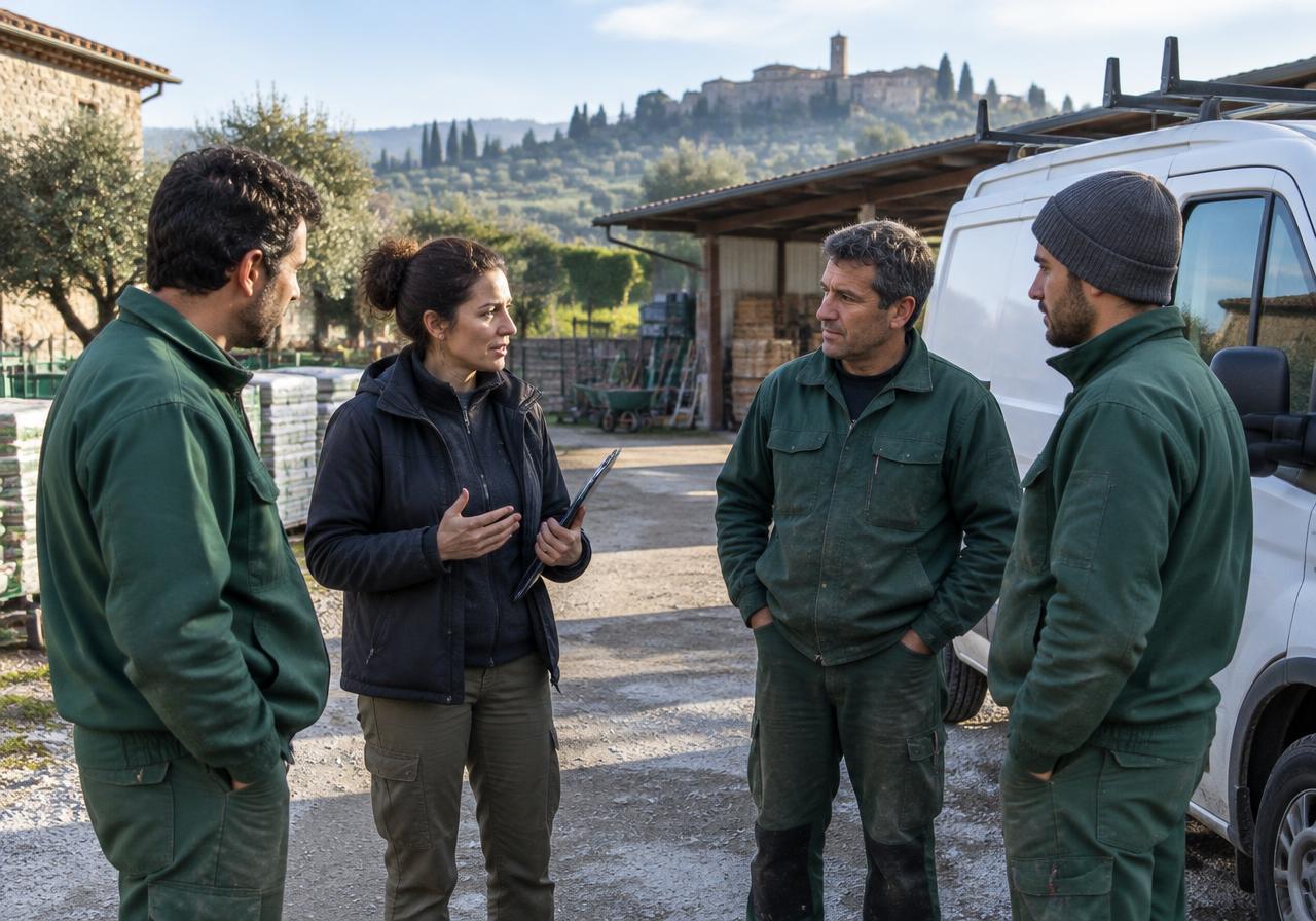 La sede della cooperativa