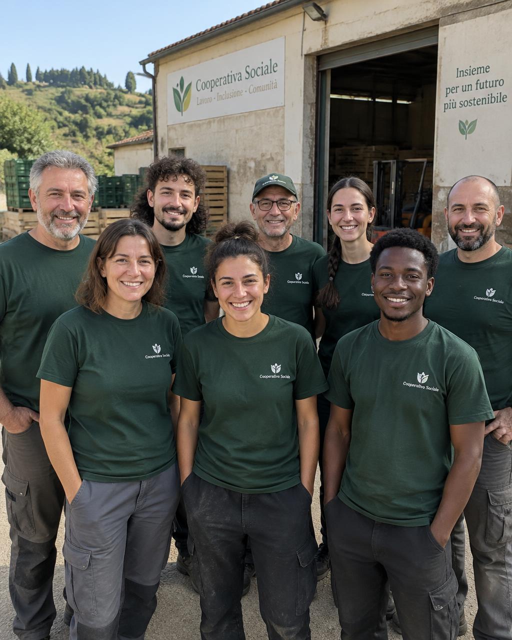 Soci e lavoratori della cooperativa